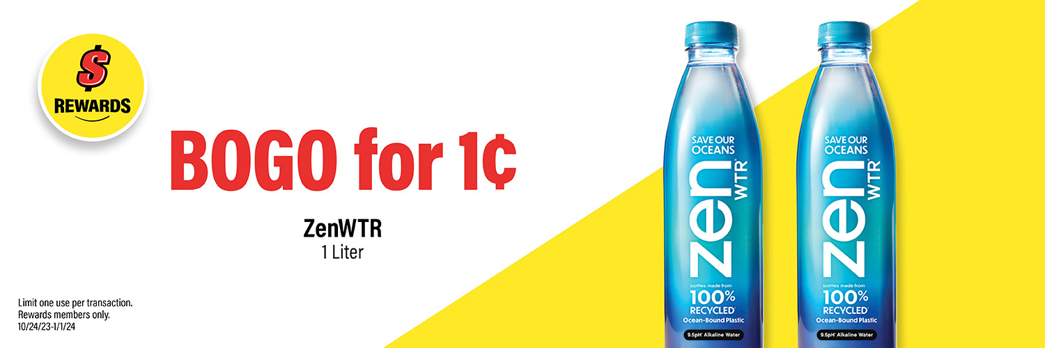 Buy 1, get 1 for 1¢ ZenWTR